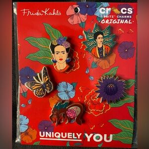 Crocs Jibbitz Frida Kahlo 5 Pack Metal Jibbitz Crocs Original